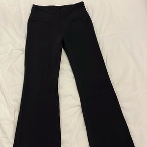 girls athleta flare leggings